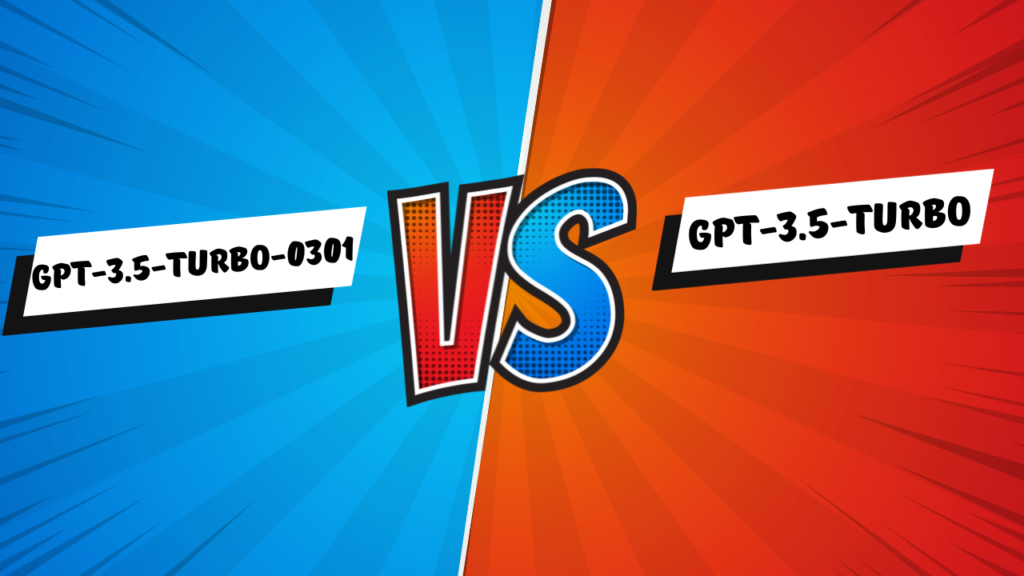 GPT-3.5-Turbo-0301 vs GPT-3.5-Turbo 11